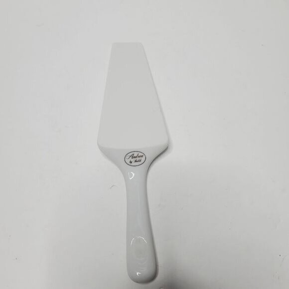 Vintage Andrea by Sadek Porcelain Cake Serving Spatula Painted Flowers - Picture 4 of 8